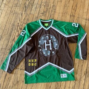 HUF fleece lined jersey